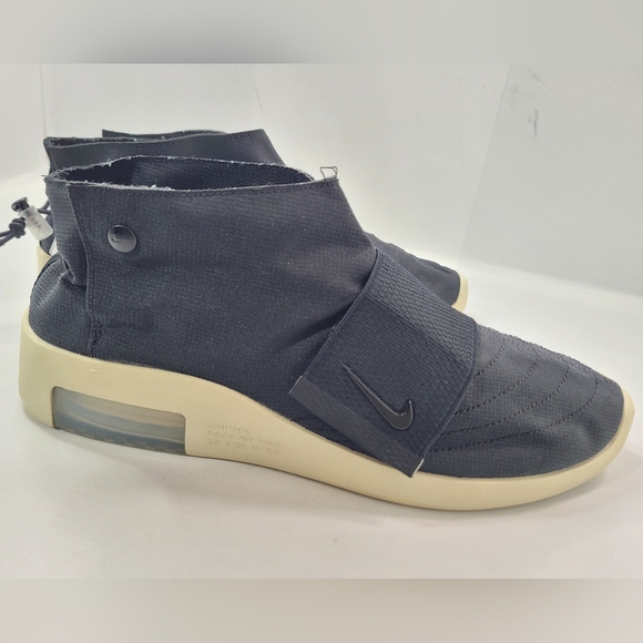 NIKE AIR FEAR OF GOD MOCCASIN BLACK SHOES MEN'S SIZE 11 AT8086-002 - Picture 11 of 15